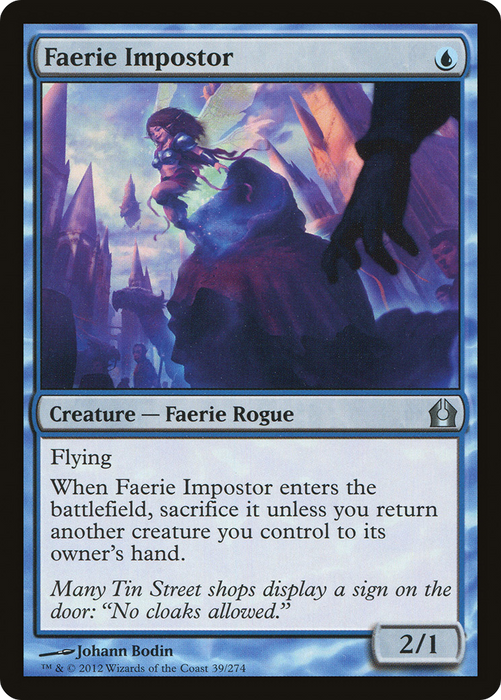 Faerie Impostor (RTR-039) - uncommon