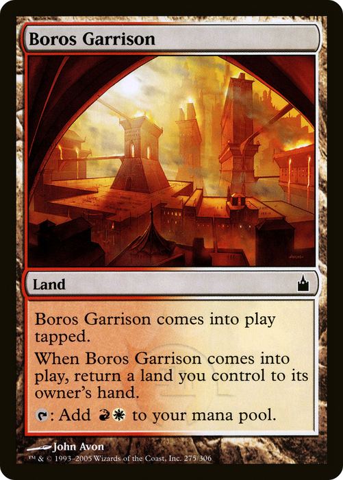 Boros Garrison (RAV-275) - common - Foil