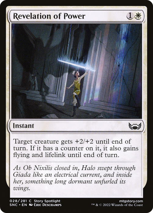 Revelation of Power (SNC-028) - common - Foil