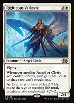 Righteous Valkyrie (J25-246) - rare