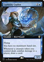 Curiosity Crafter (C21-351) - rare: (Extended Art)
