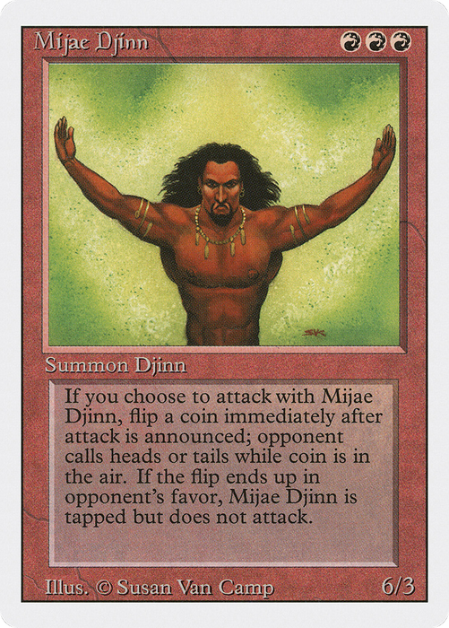 Mijae Djinn (3ED-166) - rare