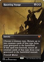 Haunting Voyage (KHM-296) - mythic (Borderless) - Foil