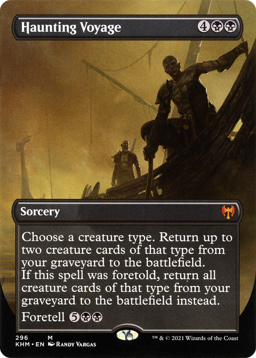 Haunting Voyage (KHM-296) - mythic (Borderless) - Foil