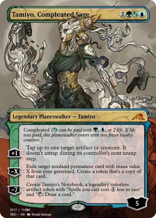 Tamiyo, Compleated Sage (PRM-98097) - mythic - Foil