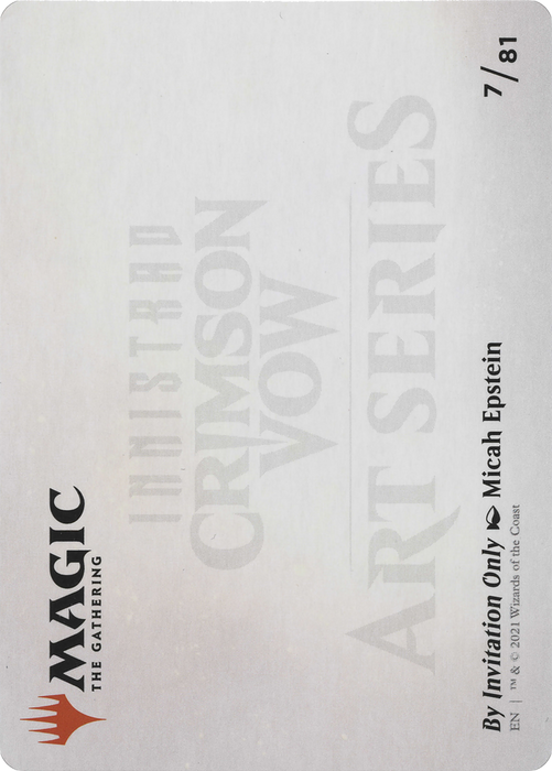 By Invitation Only // By Invitation Only (AVOW-007) - common (Borderless) - Foil