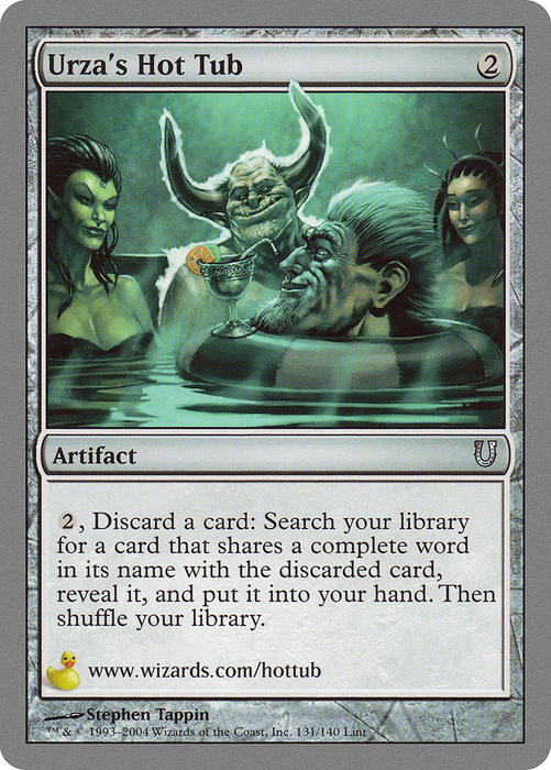Urza's Hot Tub (UNH-131) - uncommon - Foil