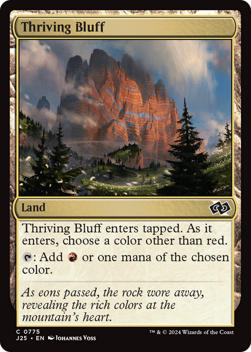 Thriving Bluff (J25-775) - common