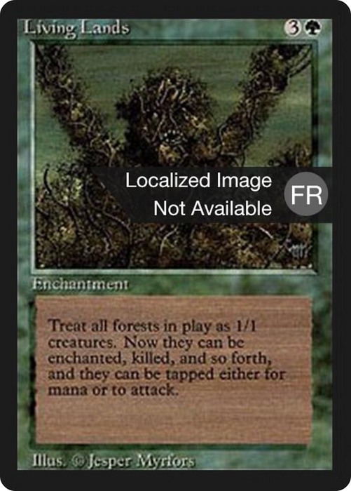 Living Lands (FBB-210) - rare