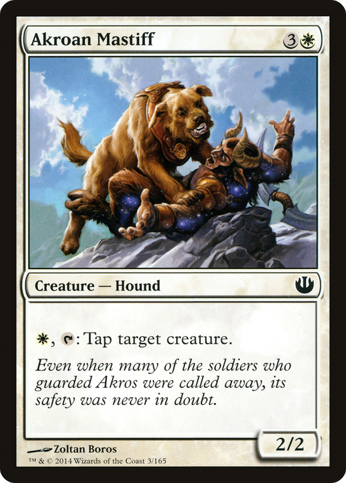 Akroan Mastiff (JOU-003) - common