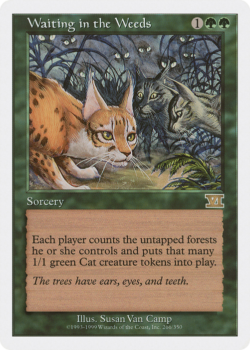 Waiting in the Weeds (6ED-266) - rare