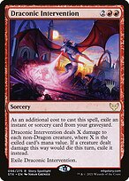 Draconic Intervention (PPSTX-96P) - rare
