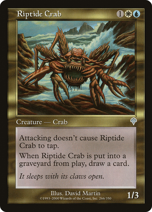 Riptide Crab (INV-266) - uncommon - Foil
