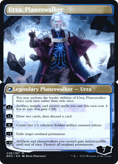 Urza, Planeswalker (PBRO-238BS) - mythic - Foil
