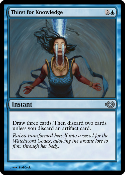 Thirst for Knowledge (PRM-31445) - uncommon - Foil