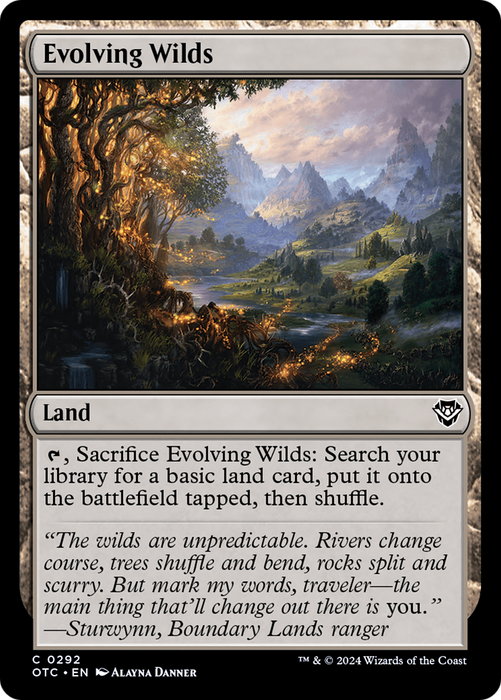 Evolving Wilds (OTC-292) - common