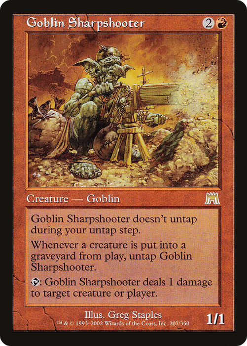 Goblin Sharpshooter (ONS-207) - rare