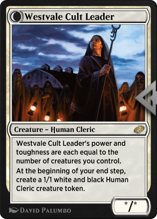 Hanweir Militia Captain // Westvale Cult Leader (J21-090) - rare: (Double Faced Transform)