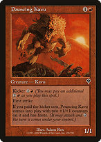 Pouncing Kavu (INV-158) - common