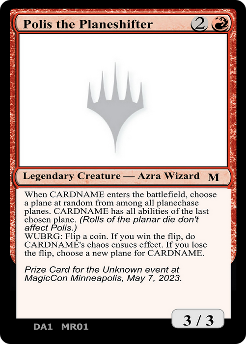 Polis the Planeshifter (UNK-MR01) - mythic