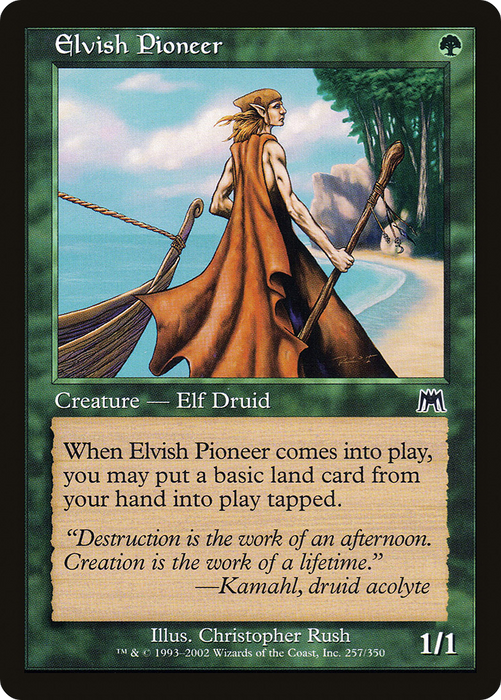 Elvish Pioneer (ONS-257) - common - Foil