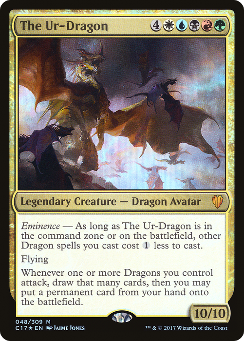 The Ur-Dragon (C17-048) - mythic - Foil