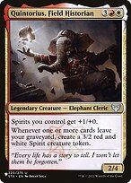 Quintorius, Field Historian (LIST-STX-220) - uncommon