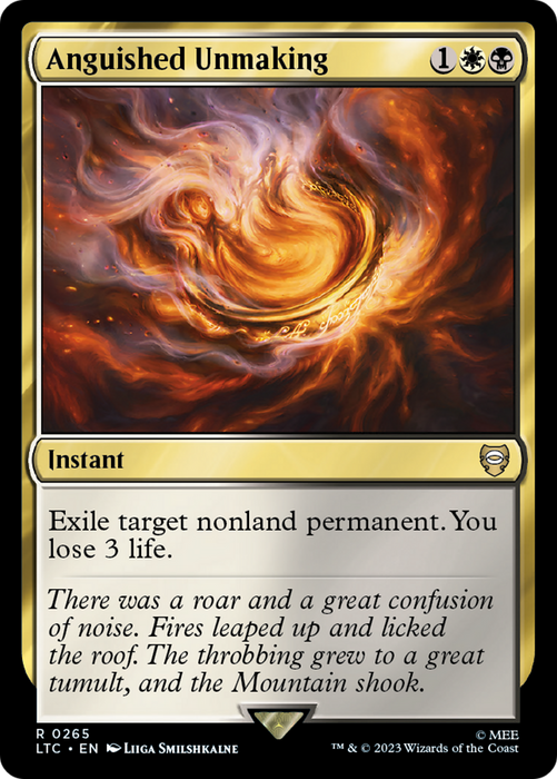 Anguished Unmaking (LTC-265) - rare