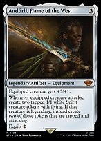 Andúril, Flame of the West (LTR-236) - mythic