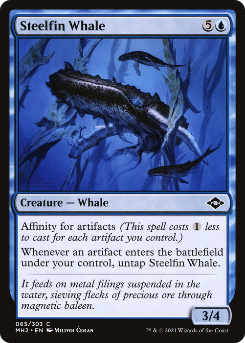 Steelfin Whale (MH2-065) - common - Foil