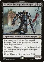 Haakon, Stromgald Scourge (MOC-252) - rare
