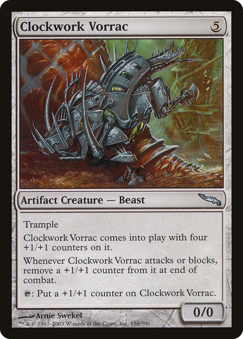 Clockwork Vorrac (MRD-156) - uncommon - Foil