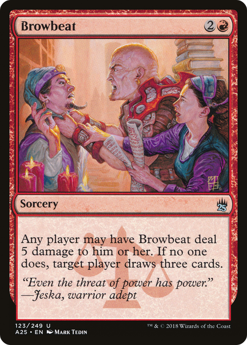 Browbeat (A25-123) - uncommon - Foil