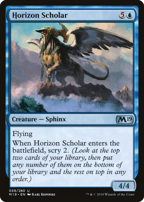 Horizon Scholar (M19-059) - uncommon