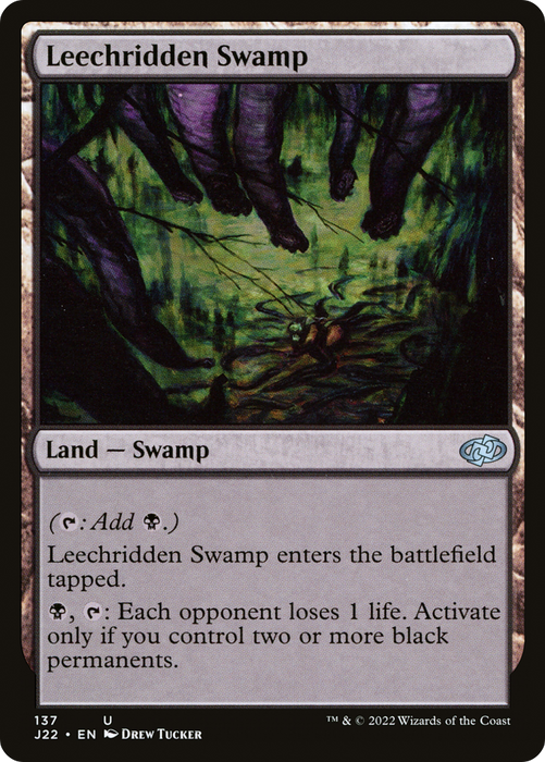 Leechridden Swamp (J22-137) - uncommon