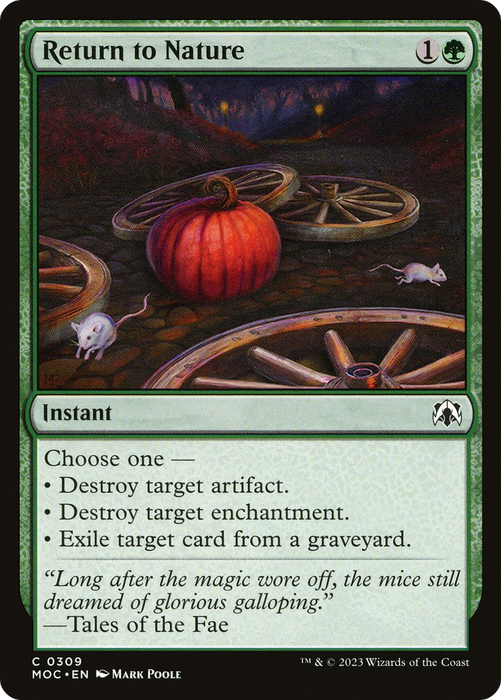 Return to Nature (MOC-309) - common