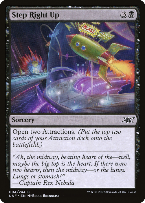 Step Right Up (UNF-094) - common - Foil