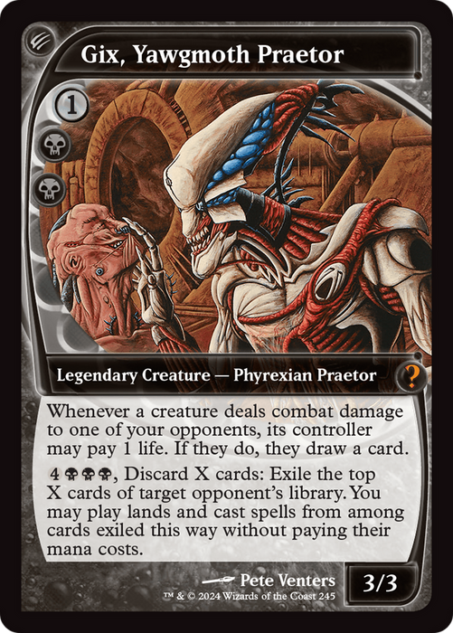 Gix, Yawgmoth Praetor (MB2-245) - mythic - Foil