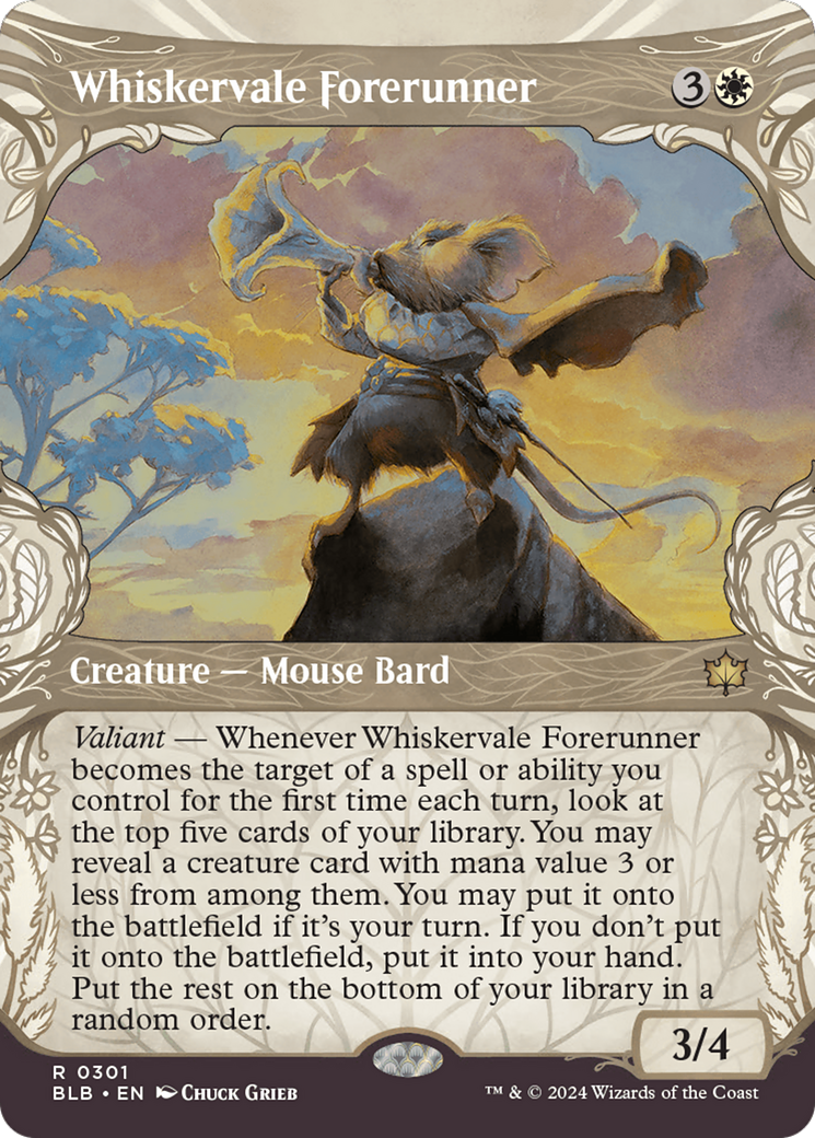 Whiskervale Forerunner (BLB-301) - rare: (Showcase) (Borderless)