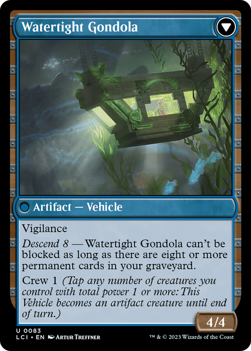 Waterlogged Hulk // Watertight Gondola (LCI-083) - uncommon - Foil