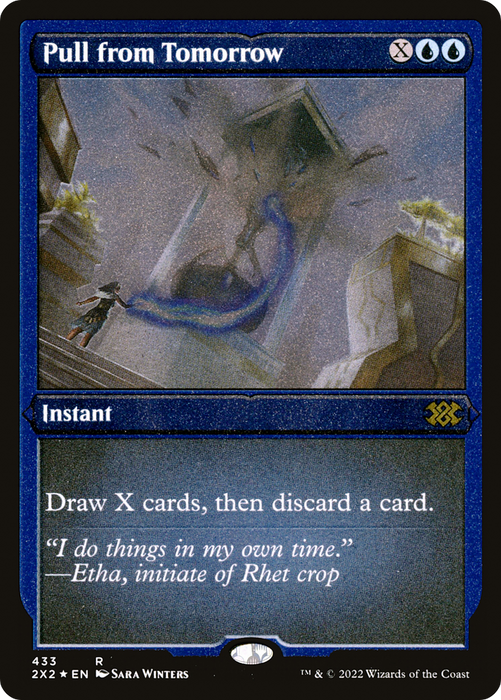 Pull from Tomorrow (2X2-433) - rare - Etched Foil