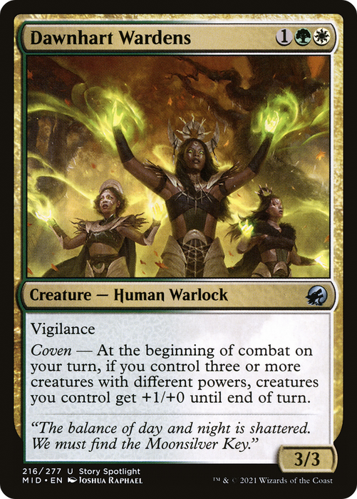 Dawnhart Wardens (MID-216) - uncommon