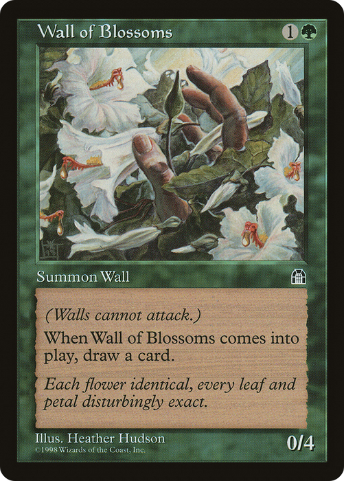 Wall of Blossoms (STH-125) - uncommon
