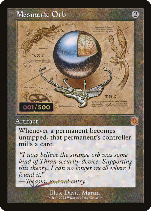 Mesmeric Orb (BRR-94Z) - mythic - Foil