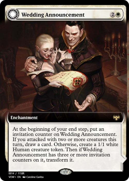 Wedding Announcement // Wedding Festivity (PRM-95267) - rare