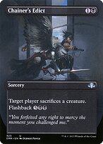Chainer's Edict (DMR-425) - uncommon (Borderless) - Foil