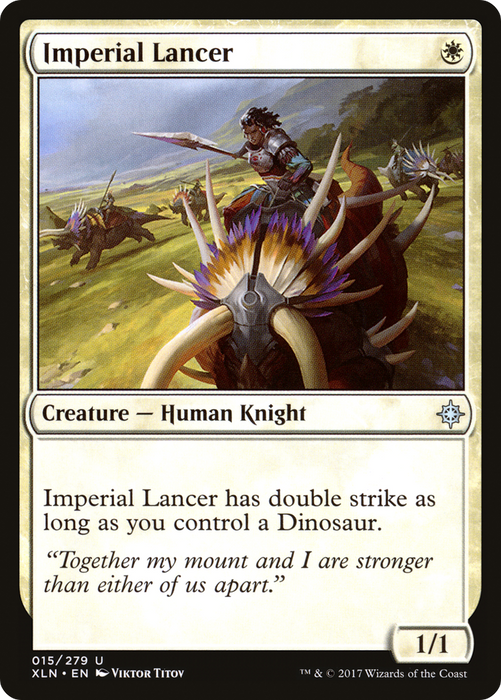 Imperial Lancer (XLN-015) - uncommon - Foil