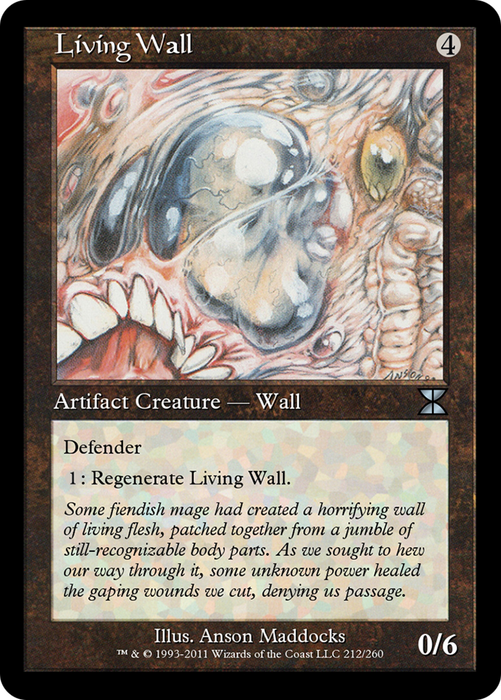 Living Wall (ME4-212) - uncommon - Foil