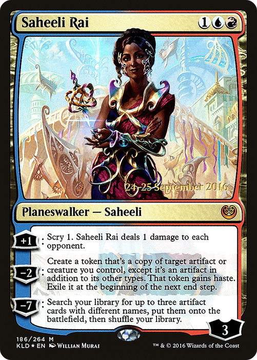 Saheeli Rai (PRE-186S) - mythic - Foil