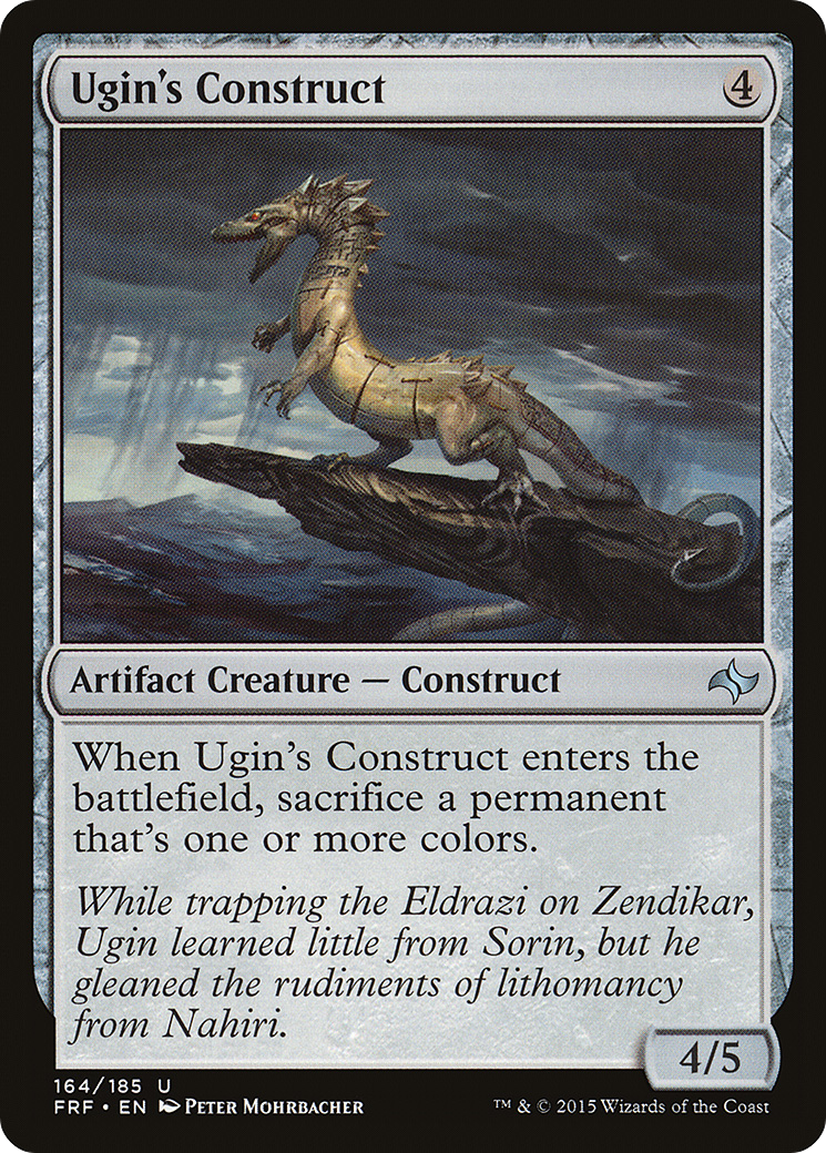 Ugin's Construct (FRF-164) - uncommon